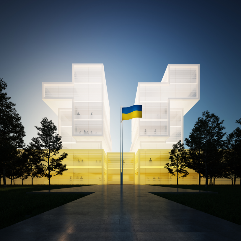 Illustration de la Maison virtuelle de l’Ukraine